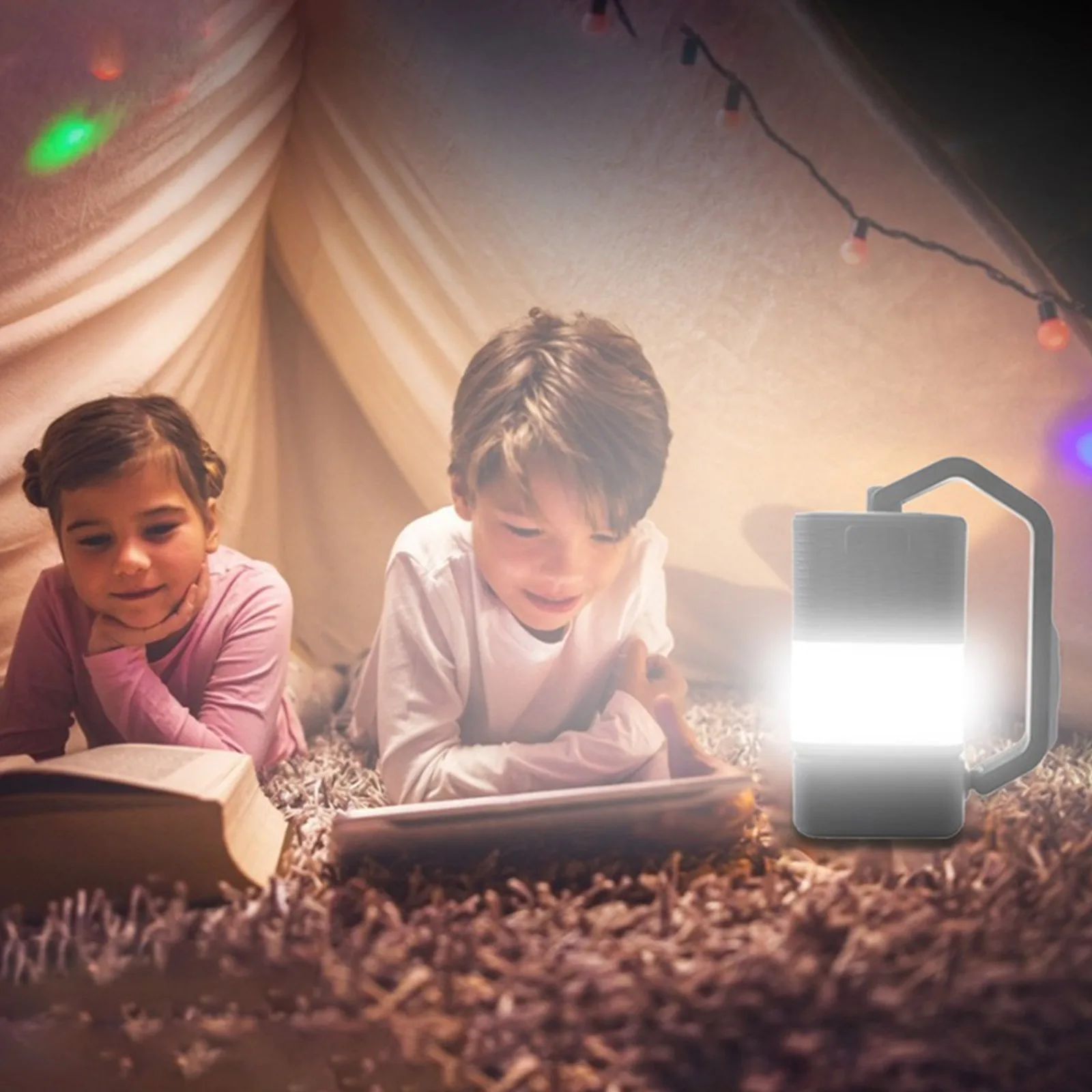 

LED Camping Lantern, 4 in 1 Camping Light Flashlight for Outdoor Emergency