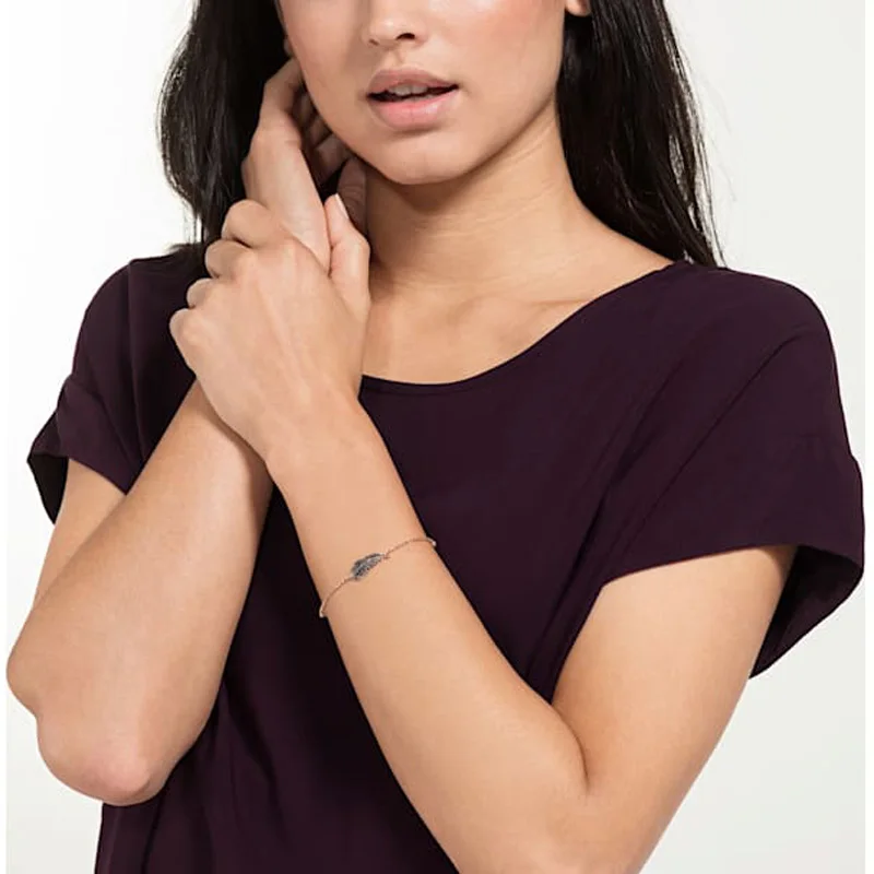 PANDOO модный шарм чистое серебро 925 пробы оригинал 1:1 копия светильник перо