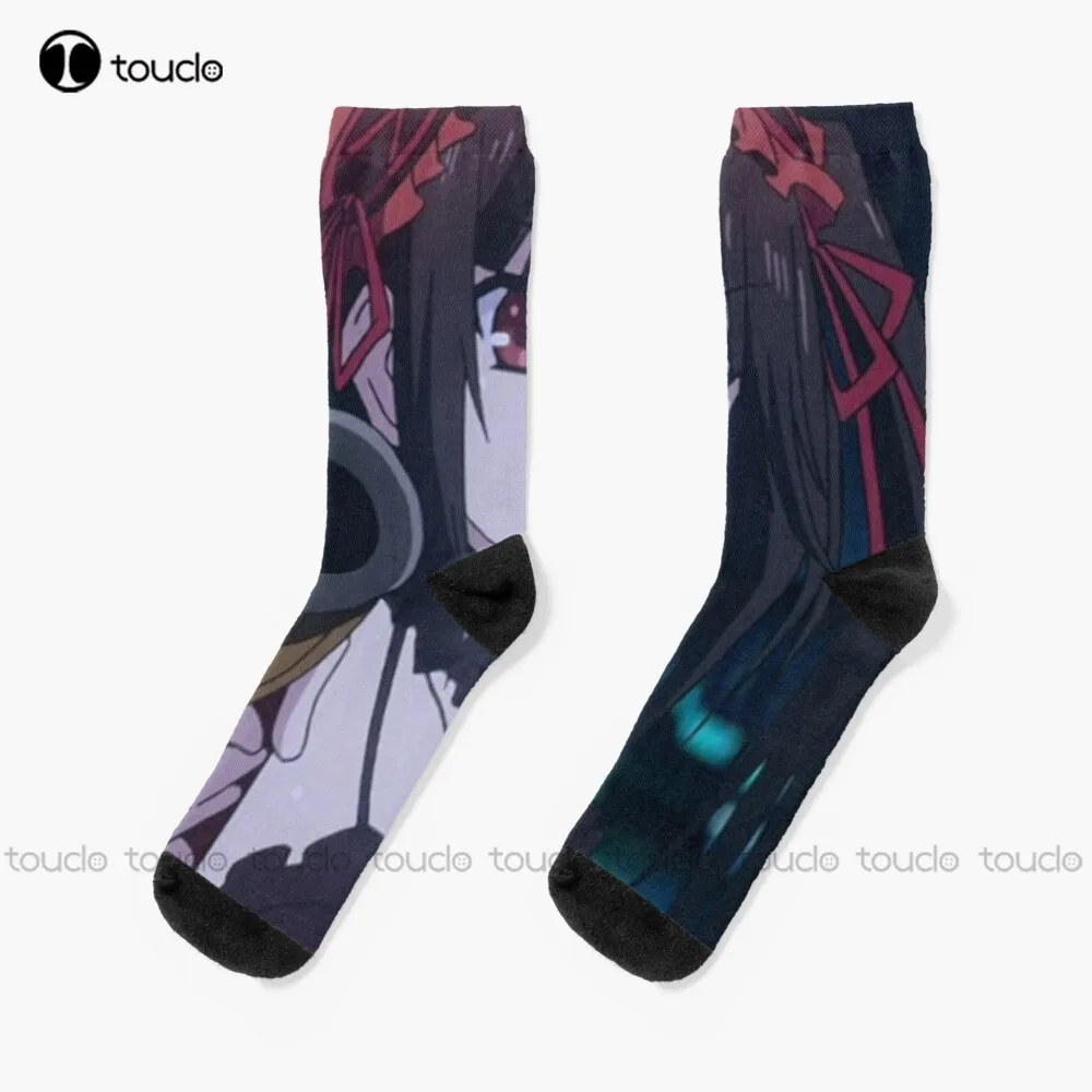 

Kurumi Tokisaki Date A Live Socks Boy Socks Unisex Adult Teen Youth Socks Custom Gift 360° Digital Print Hd High Quality