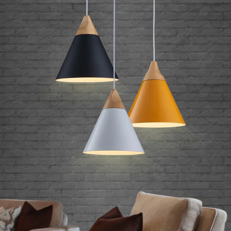 Скандинавский прикроватный столик лампа для спальни кафе простая