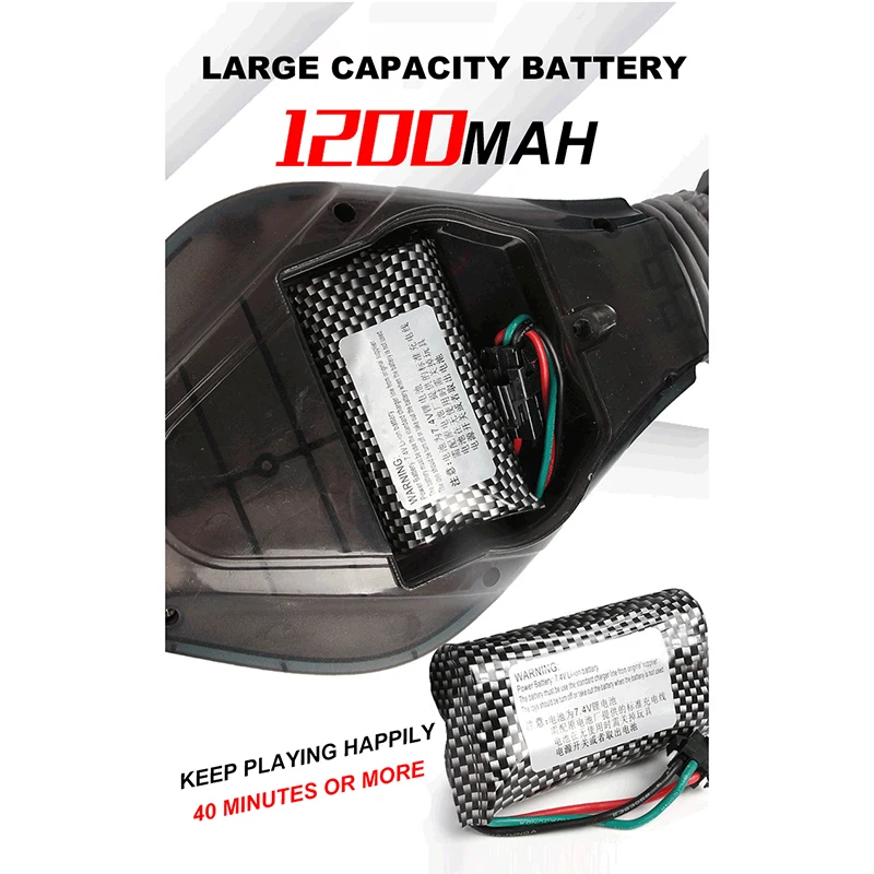 

RC GW124 Gesture Sensing Twisting Vehicle & Rc Drift Car 40 Minutes Of Use 7.4v 1200MA Ultra-Large Capacity High-Speed Power Stu