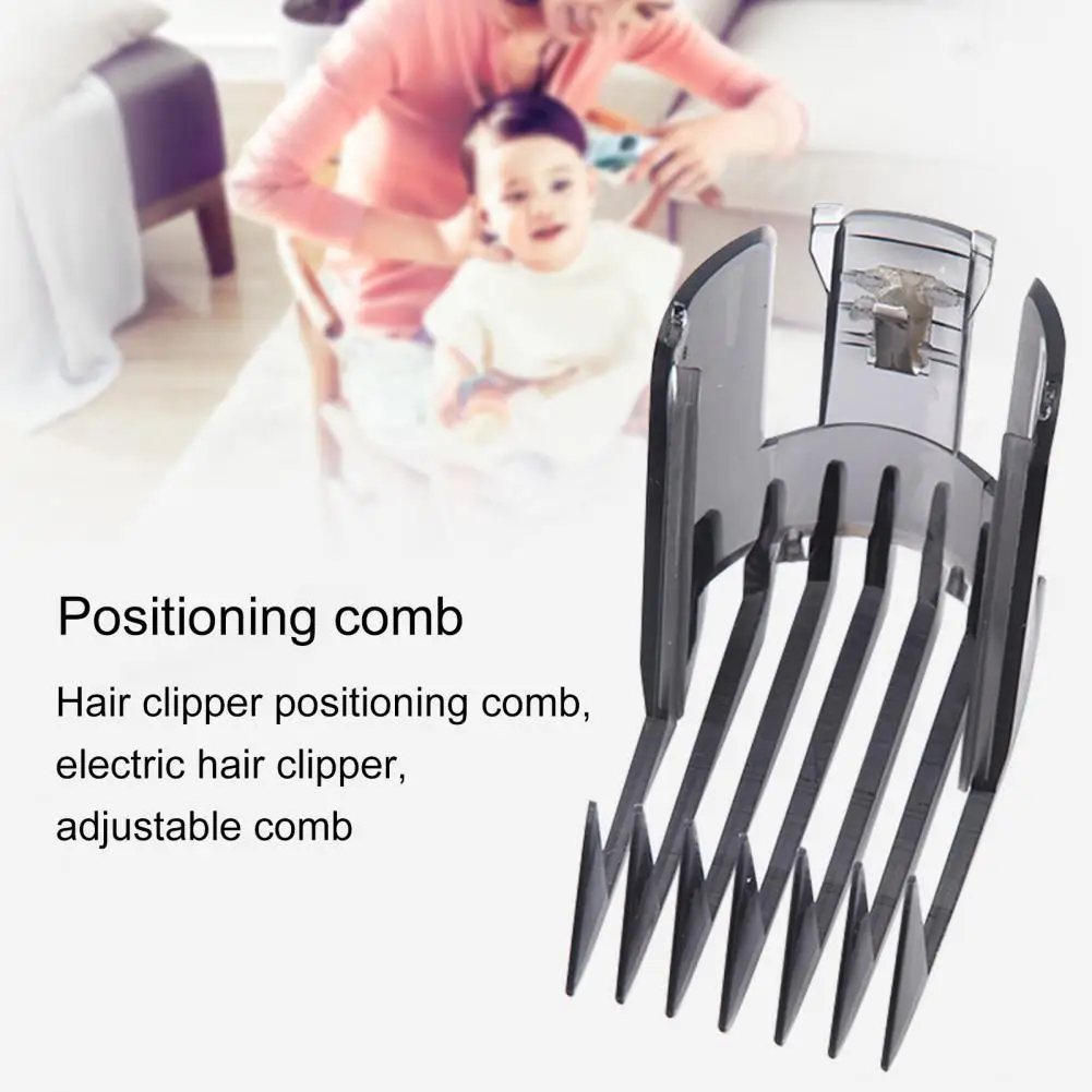 

Концевая расческа со шкалой, регулируемые серые машинки для стрижки волос, триммер для бороды, расческа для мужчин