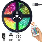 Светодиодная ленсветильник SMD RGB 5050 2835, USB, Bluetooth, 5 В