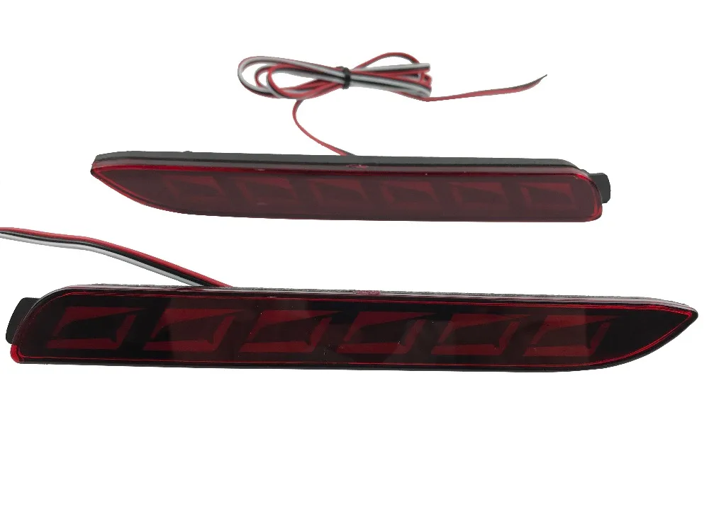 Новый обновленный Светодиодный отражатель заднего бампера светильник для Toyota Wish