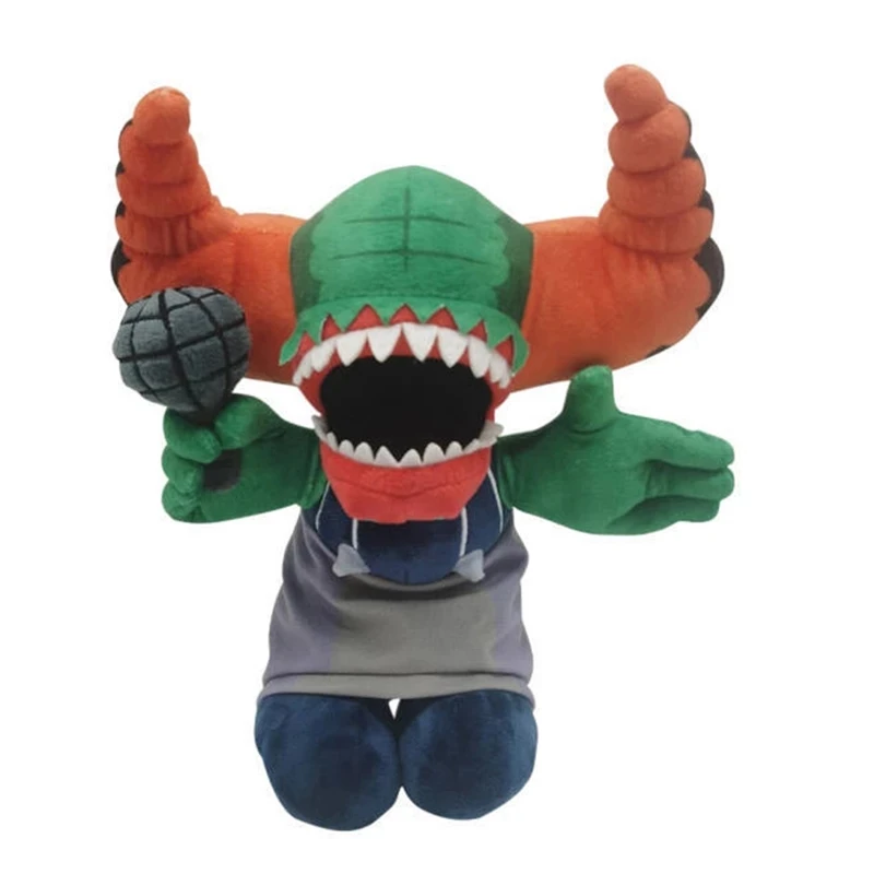 

25CM Anime Friday Night Funkin Plush Toy Cute Tricky The Clown Stuffed Doll for Children Christmas Halloween Gifts