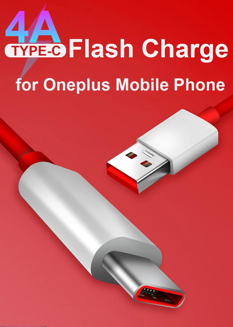 Кабель зарядный 4A OnePlus 7 Pro USB 3 1 1/1 5/2 м | Мобильные телефоны и аксессуары
