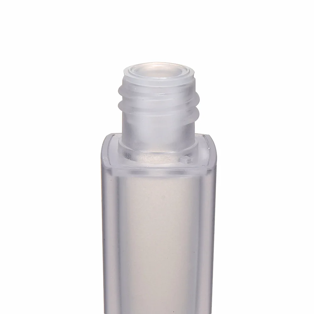 

4.5 ML DIY Plastic Lip Gloss Tube Square Frosted Lip Glaze Tube Cosmetic Packaging Container Empty Lip Gloss Container