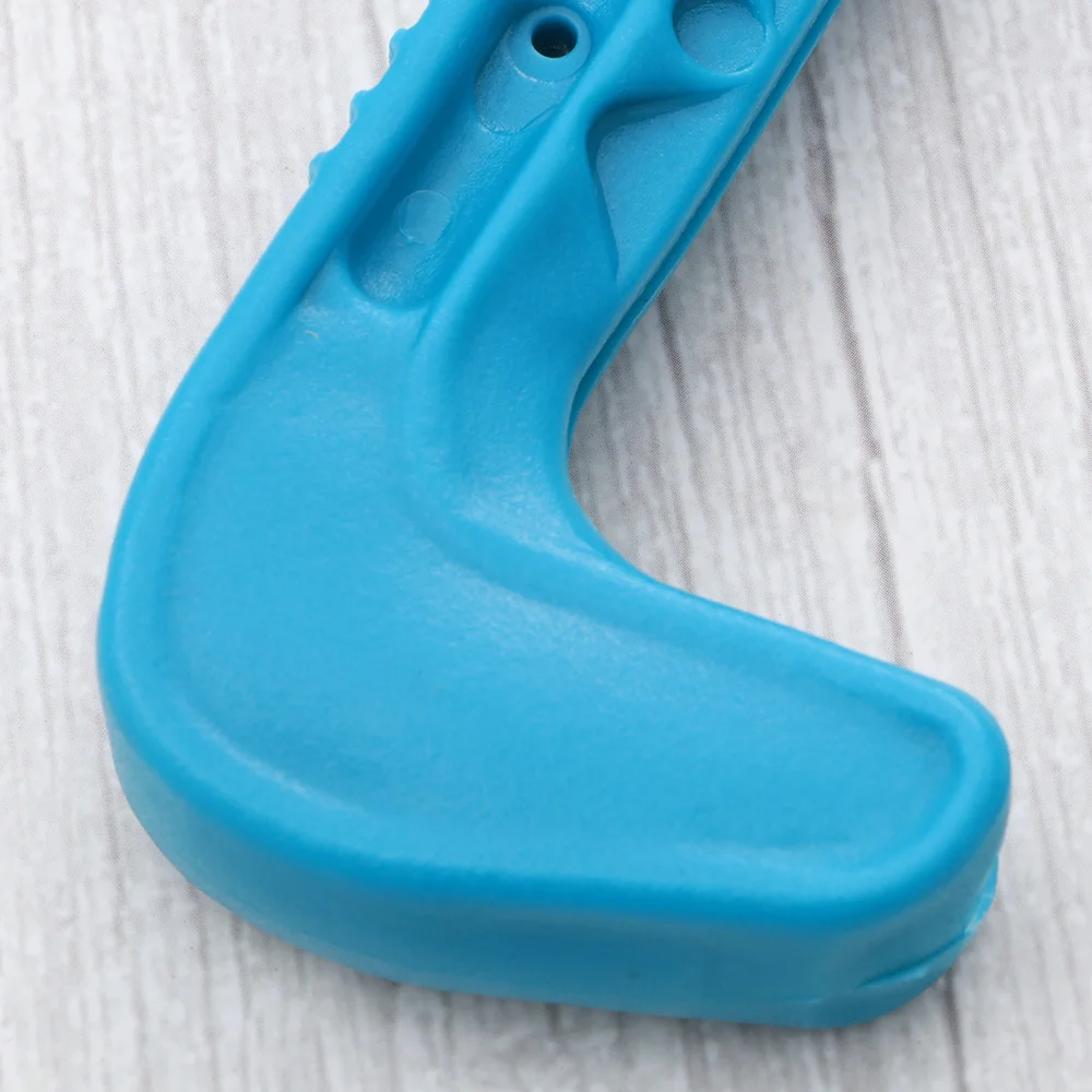 

1 Pair Ice Guards Adjustable Ice Walking Guards Ice Hockey Figure Protector Covers (Lake Blue)