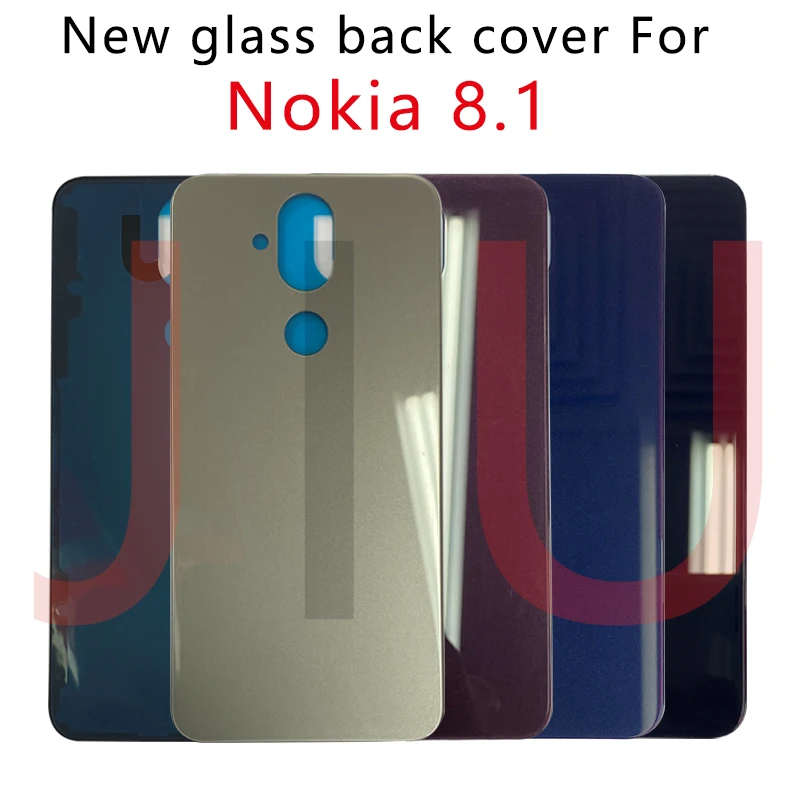 Новое заднее стекло для Nokia X6 2018 6 1 Plus крышка аккумулятора задняя корпуса замена X5