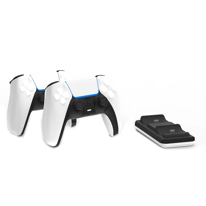 

Dual Charger Dock Stand Wireless Controller Charging Station Dock Station Charger Holder Suitable for PS5 Gamepad