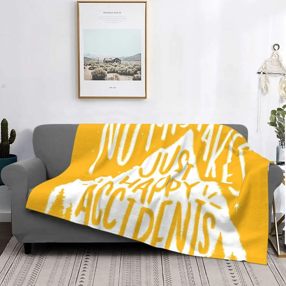 

Sunny No Mistakes Just Happy Blanket Bedspread Bed Plaid Blankets Baby Blanket Plaid Blankets Picnic Bedspread