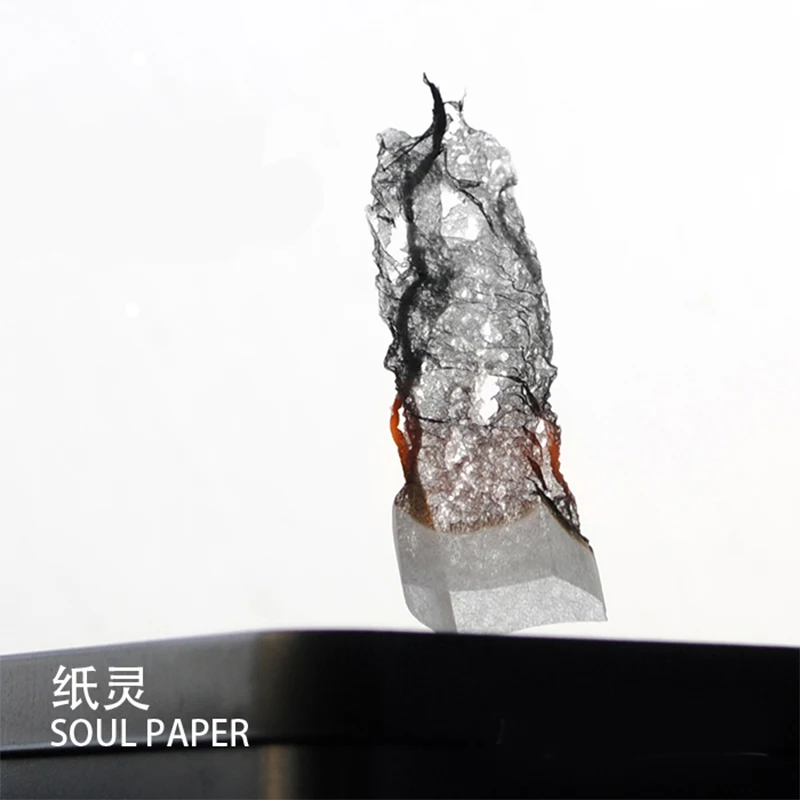 5 шт = 1 упак душа Бумага будет Цай фокусы чудо прогнозирования сажи огня крупным