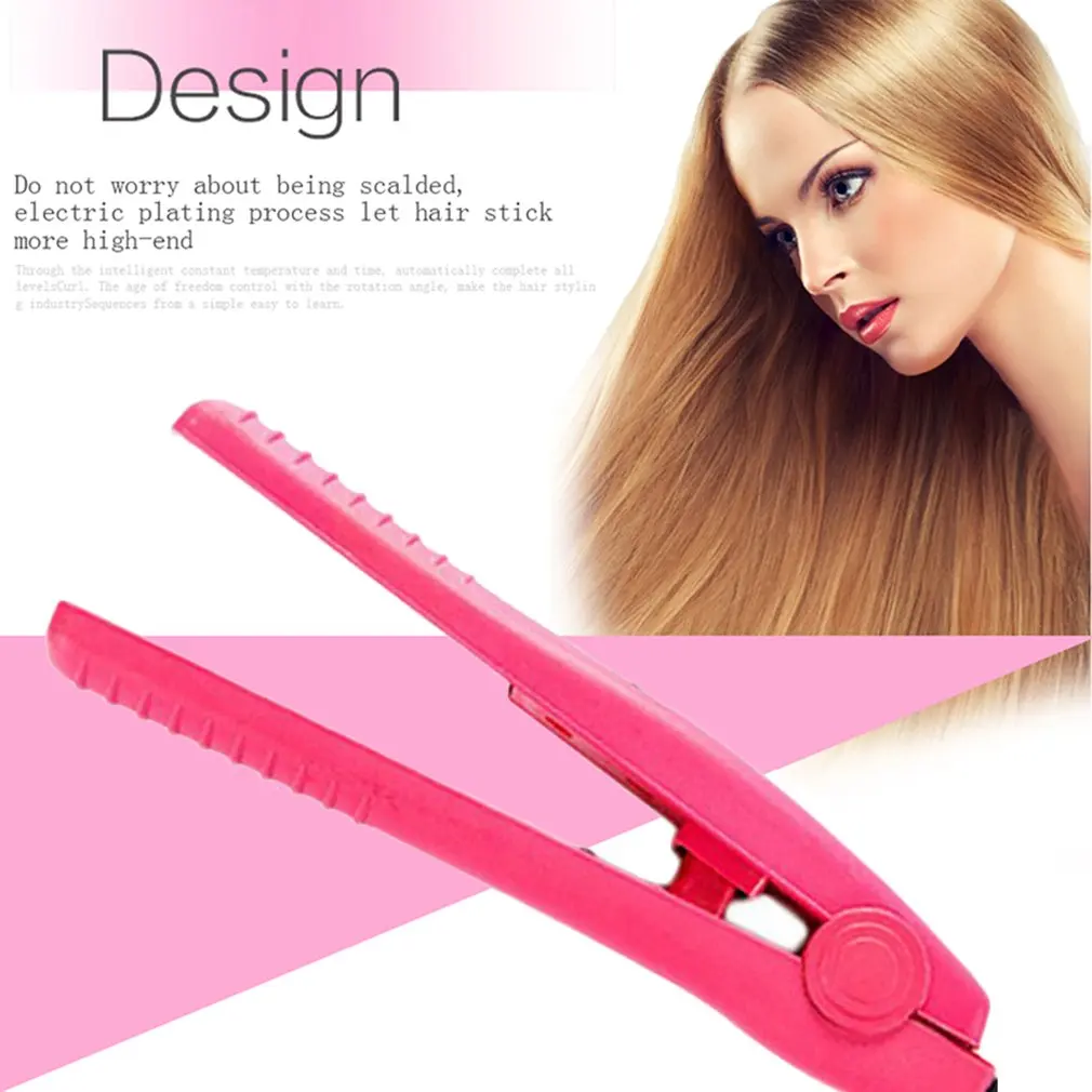 

Electronic Hair Straightener Portable Mini Hair Flat Iron Ceramic Fast Straightening Irons Professional Hair Styling Tool
