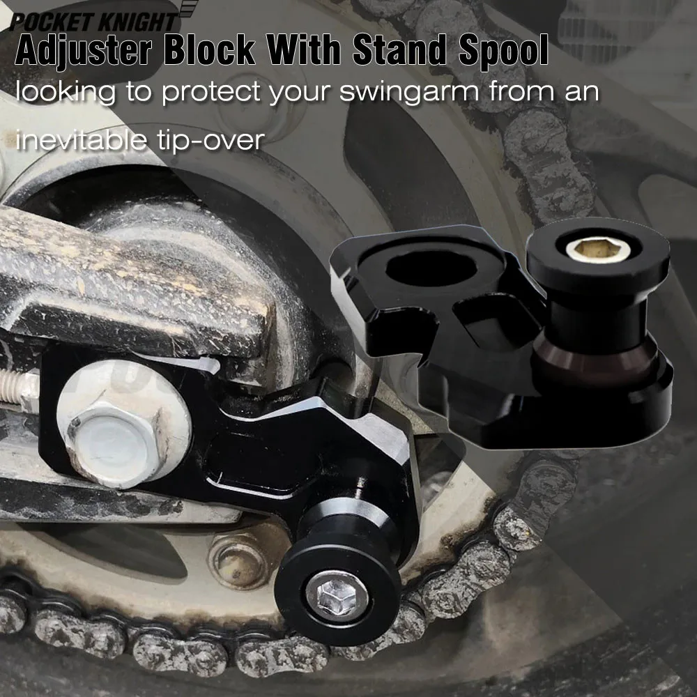 

Rear Wheel Axle Stand Pick Up Hook Set Lifting screw For Honda CB650F CB650R CBR650F 2016 2017 2018 2019 CRF1000L Africa Twin