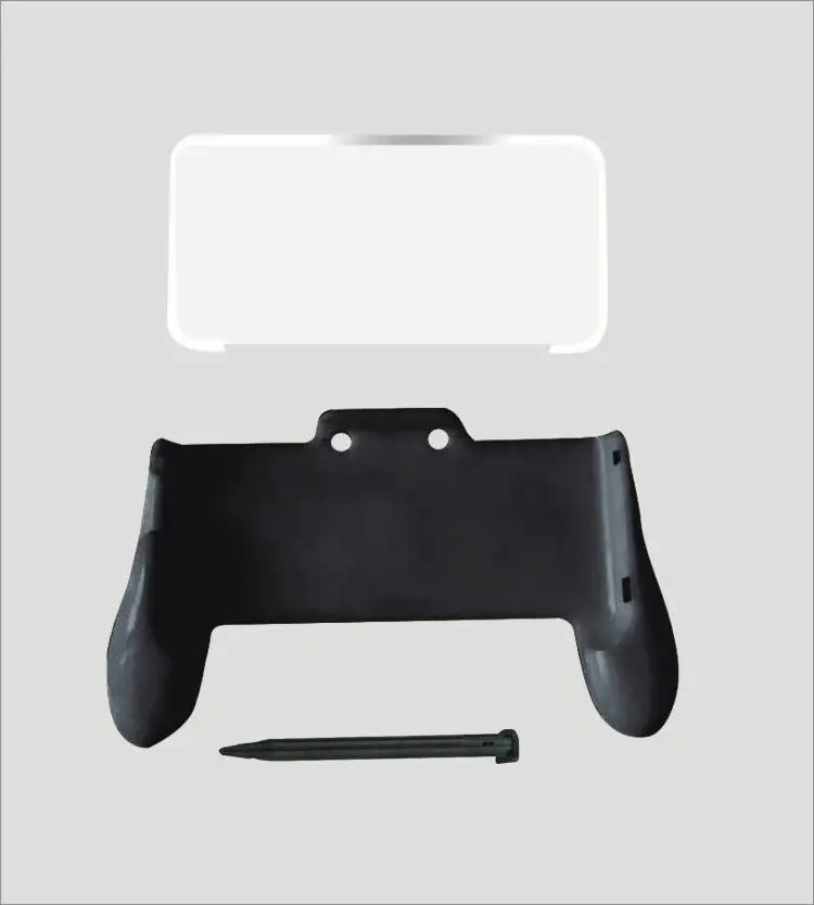 Игровой набор аксессуаров 3 в 1 для новой консоли Nintendo 2DS LL XL рукоятка + прозрачный