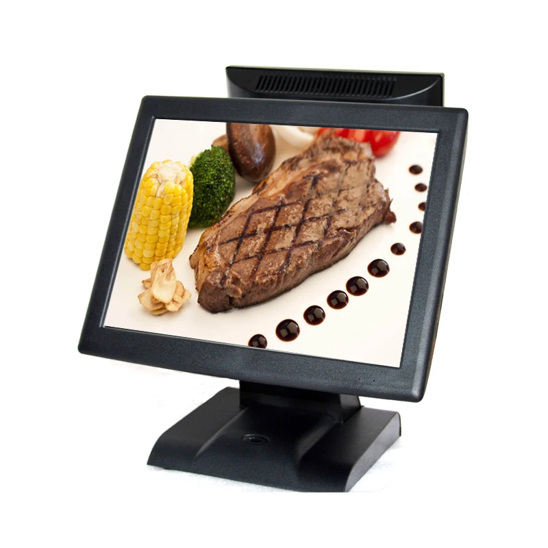

15 + 12 ''POS-система с двойным экраном для розничных продавцов, POS-машина, состав XB, Точка продаж, высокое качество