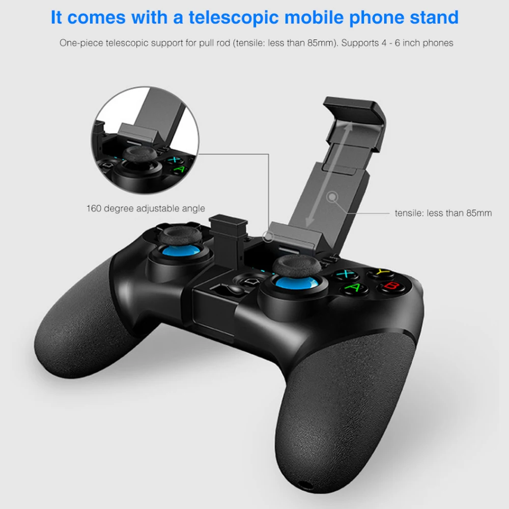 Ipega 9076 PG 9156 Беспроводной Bluetooth контроллер Turbo Gamepad для PUBG Game Joystick с 2.4G Wireless Reciver iOS /