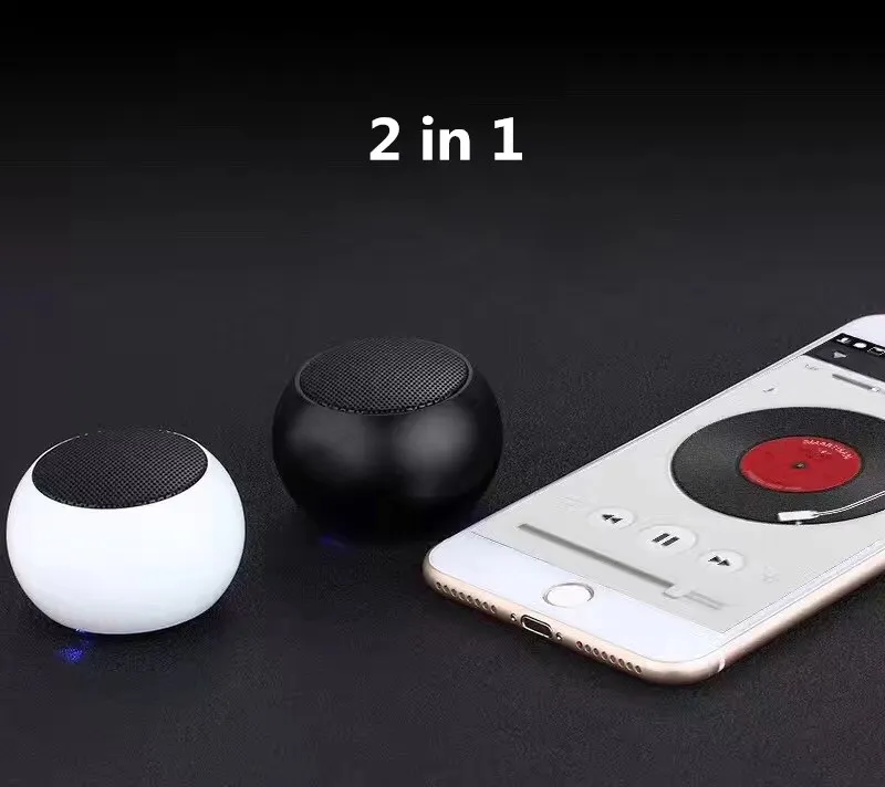 Bluetooth динамик в металлическом корпусе из алюминиевого сплава|Портативные