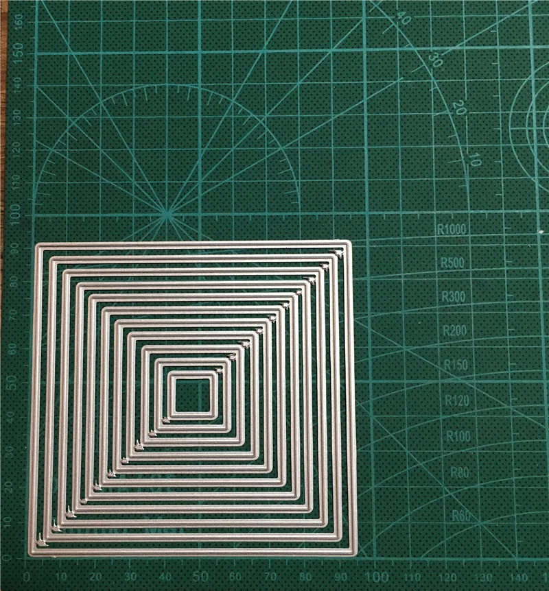 Металлические Вырубные штампы в базовой рамке Трафаретный Скрапбукинг