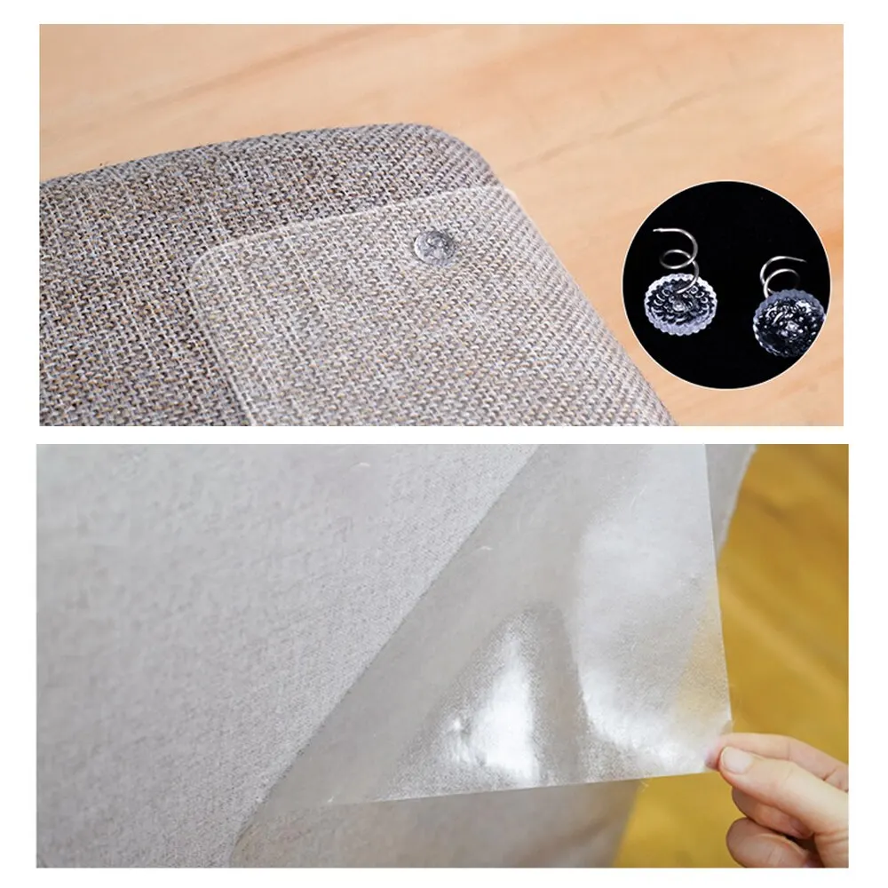 6 шт./компл. Анти-Царапины и когтеточки для кошек Стикеры s Guard самоклеящаяся