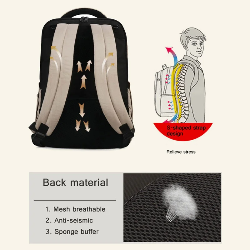 Сумка для мамы и ребенка многофункциональная сумка подгузников полезный рюкзак