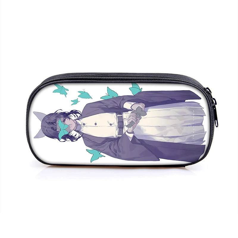 

1pcs Anime Demon Slayer: Kimetsu No Yaiba Kamado Nezuko Student Pencil Stationery Pencilcase Pen Marker Bag Storage Pouch