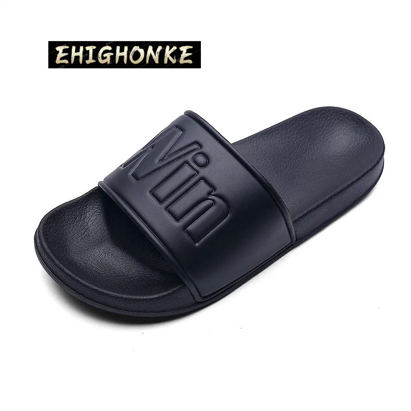 

Шлепанцы мужские для улицы и сада, резиновые сланцы, тапки для ванной, сланцы, комнатная обувь из искусственной кожи, для взрослых, летние
