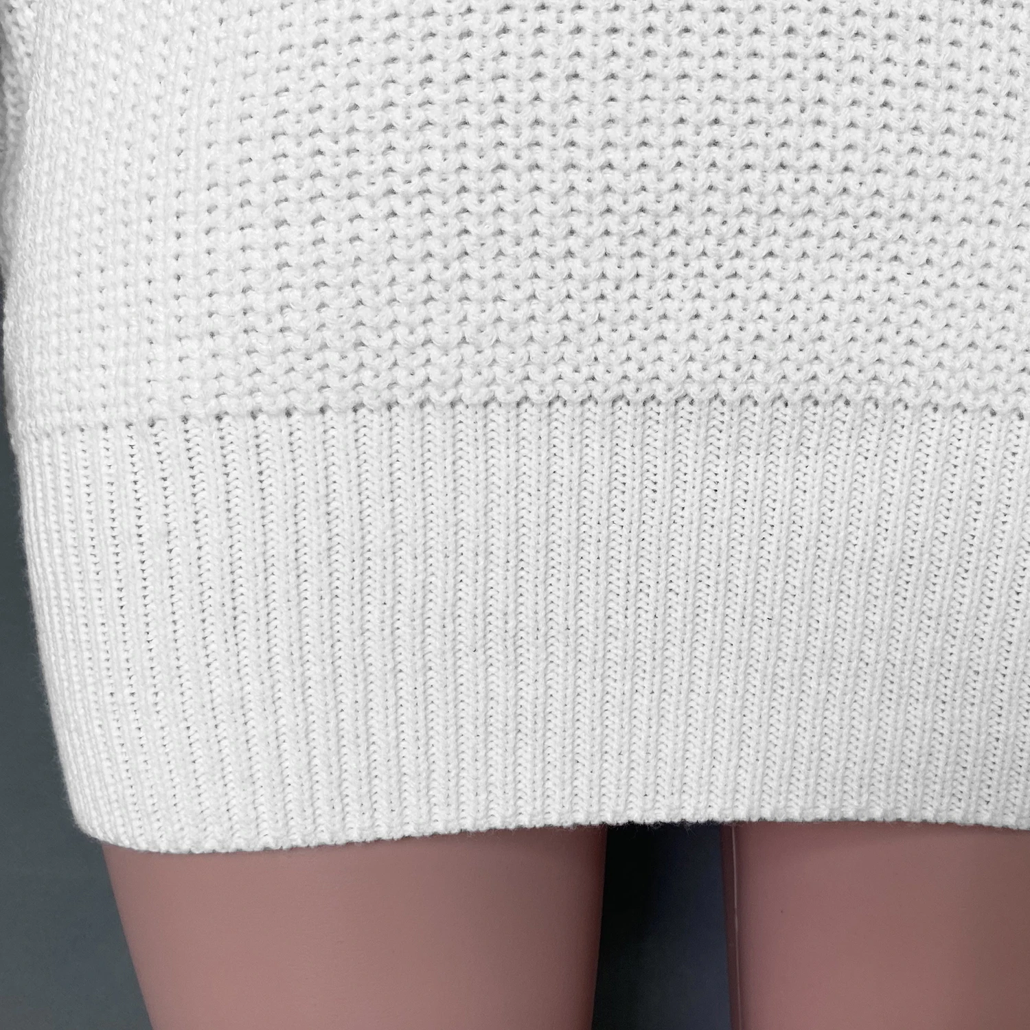 

2020 Autumn and Winter Women's Popular European and American Casual off-Shoulder Knitted sweater dress