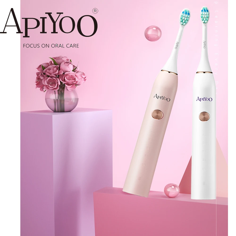 

Зубная щетка электрическая звуковая Автоматическая, 5 режимов, быстрая зарядка