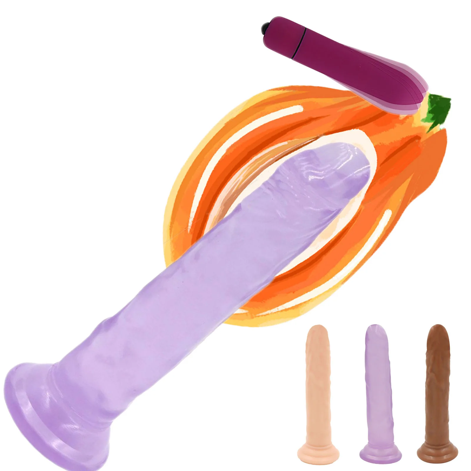 YEMA 2 шт. 10 режимов нормальный фаллоимитатор вибраторы для женщин реалистичный