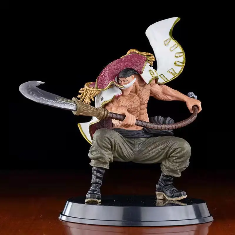

Аниме One Piece белая борода Пираты Эдвард Ньюгейт экшн-фигурка Золотая B C фигурка хорошие ПВХ модели игрушки