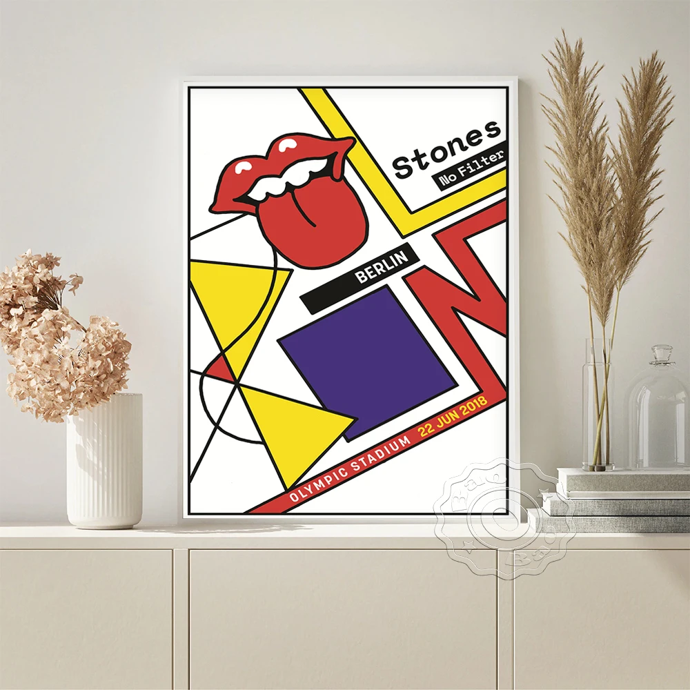

Bauhaus Style Design Prints Art Poster Geometric Wall Picture Mid Century Modern Geometry Canvas Painting Office Home Decor Gift