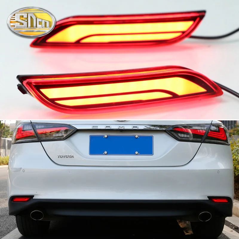 Для Toyota Camry SE XV70 2018 2019 мульти функции Автомобильный светодиодный задний
