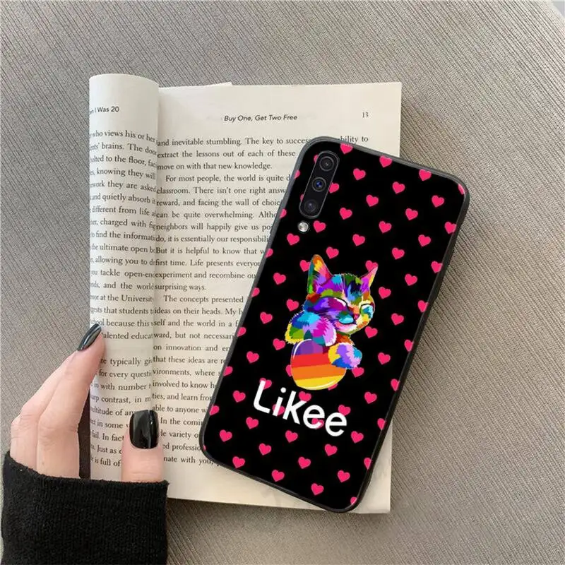 

Love heart likee Cute animal Phone Case For Samsung galaxy S 9 10 20 A 10 21 30 31 40 50 51 71 s note 20 j 4 2018 plus