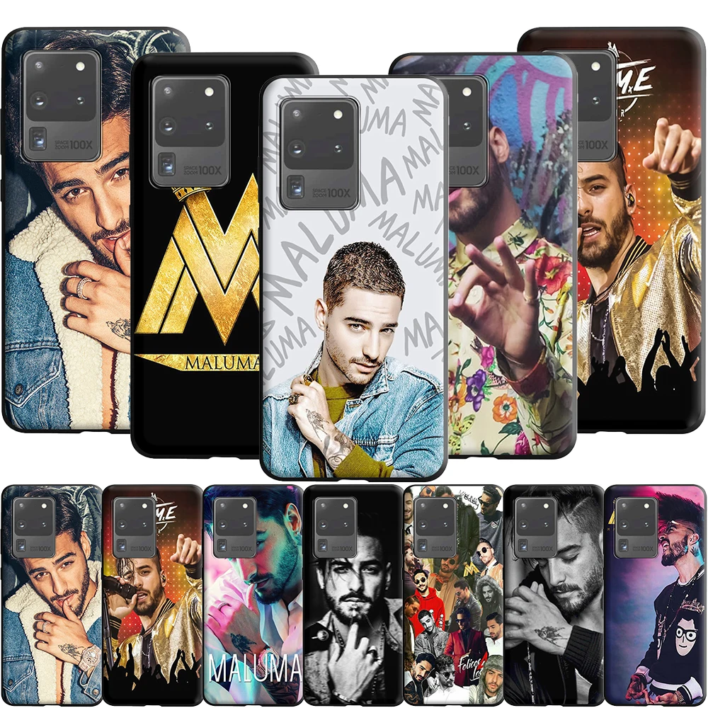Чехол Maluma для Samsung Galaxy A5 A6 A9 M11 M30S M21 M31 M31S S21 S21S S30 Plus Ultra M51 A02 A12 A32 A52 A72 F62 M62 | Мобильные