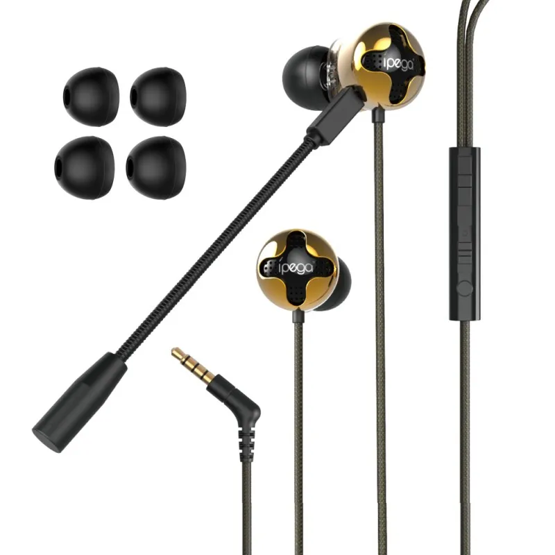

In-ear Gaming Headset Noise Reduction Listening Position Dual Microphone Surround Sound Game Accessories
