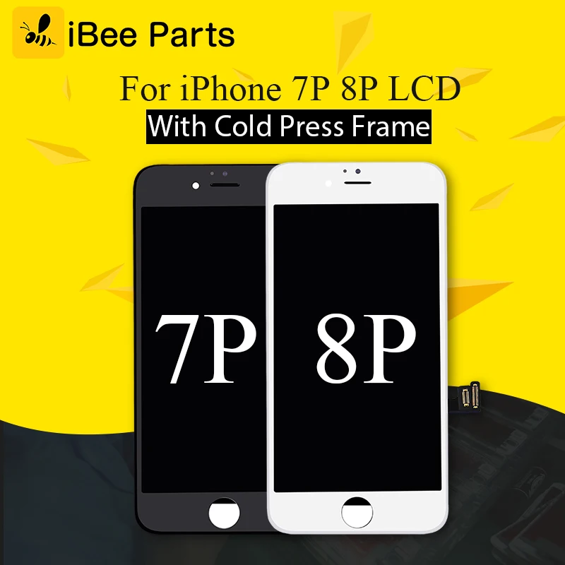 Запчасти iBee 10 шт. Премиум Tianma для iPhone 7 Plus 8 ЖК дисплей сенсорный экран дигитайзер в
