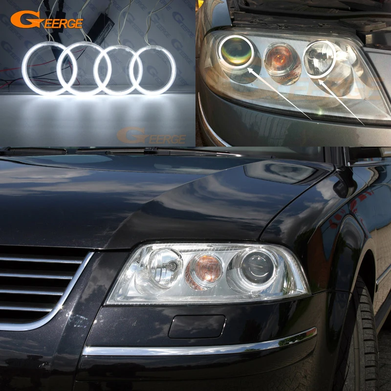 Для Volkswagen VW Passat Facelift B5.5 2001 2002 2003 2004 2005 отличные ультра яркие CCFL ангельские глазки