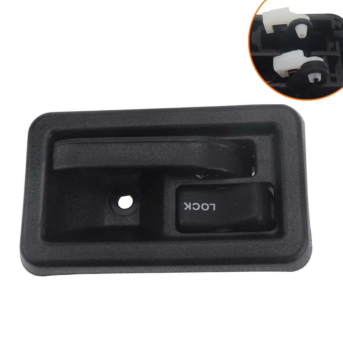 

Abs material can be selected for the left and right door handles For Jeep Wrangler 1991 to 2004 OE 55176476 55176476ab