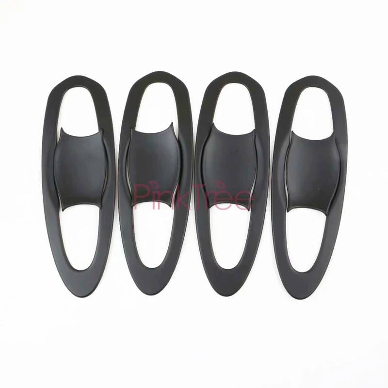 Аксессуары для Toyota Innova 2016 2017 2018 хромированная дверная ручка Чаша отделка черный