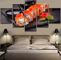pictures kitchen wall art 5 pieces japan delicious sushi prints for living room food poster home decor canvas painting no frame
