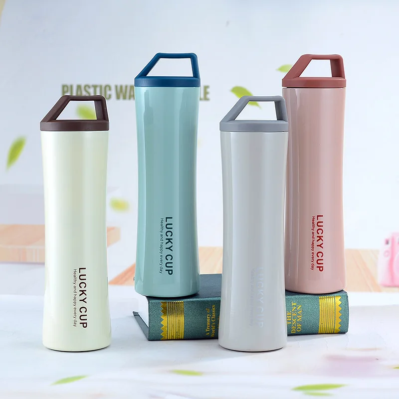 

Elegant Dobble Thickened Big Car Thermos Mug Thermos Flask Coffee Mug Travel Thermo Cup Thermosmug For Gifts Vacuum Flask 500ML