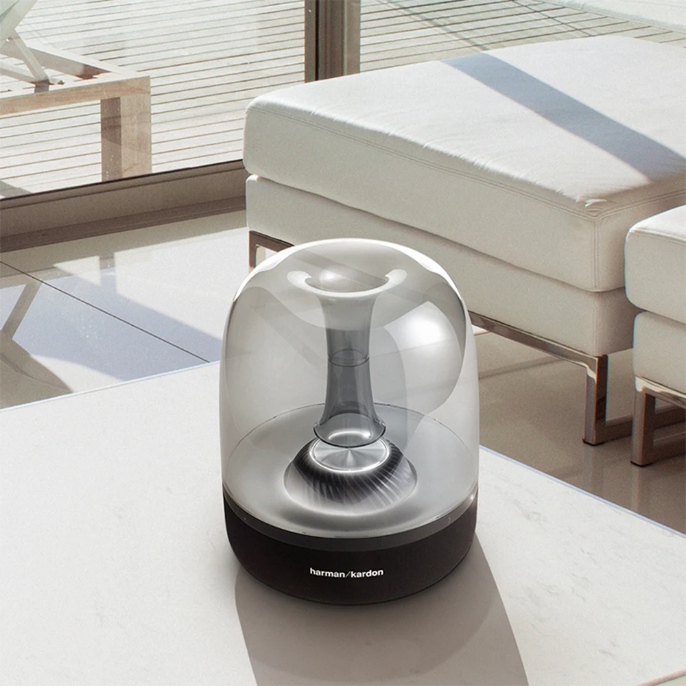 Harman Kardon AURA STUDIO 2 Wireless Speaker with LED Ambient Lighting Deep Bass Speakers Bluetooth Mic Handsfree | Электроника