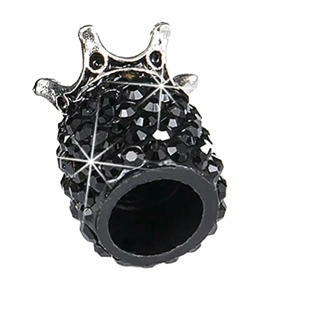 

Креативная корона, крышка клапана с алмазными шипами, универсальная крышка сердечника клапана, полная Алмазная крышка клапана автомобильн...