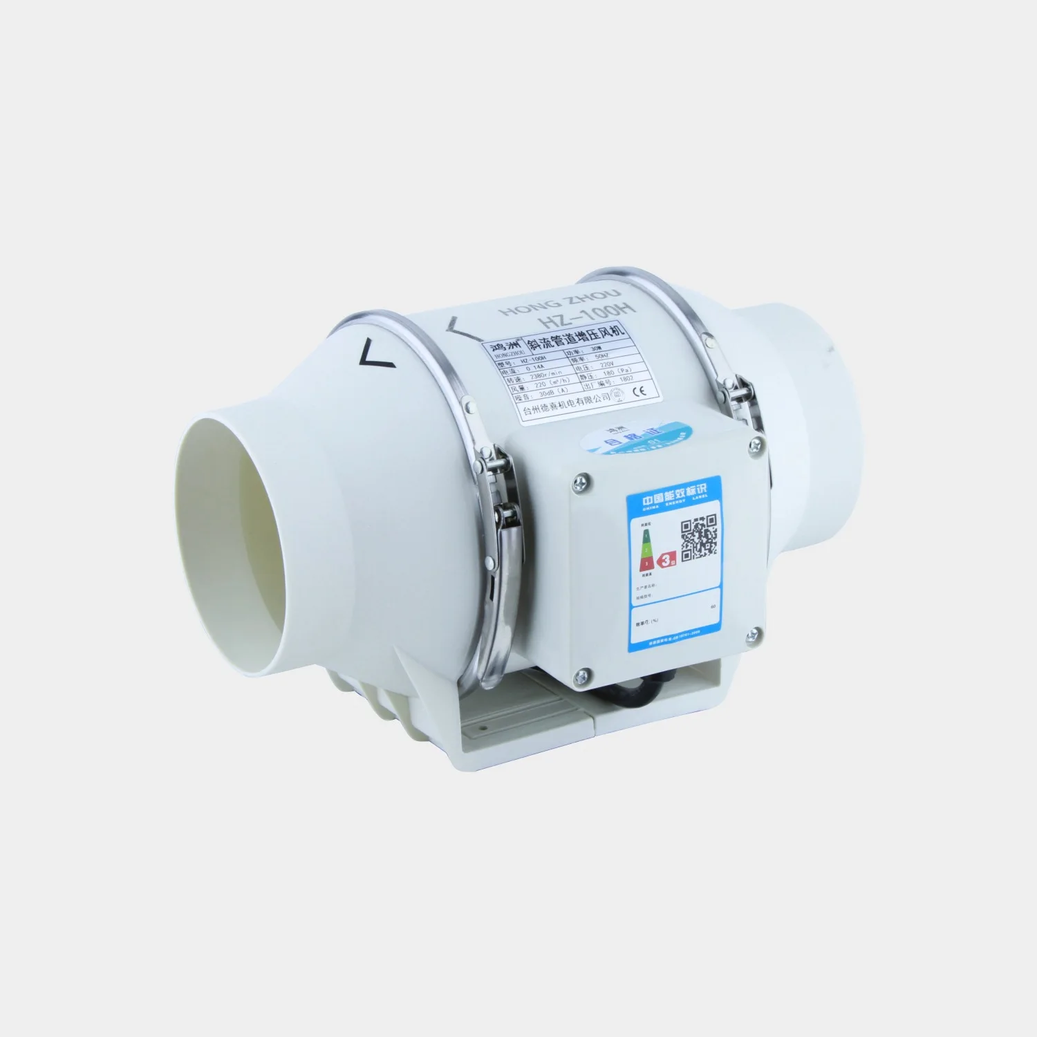 4 дюйма powerful бесшумный Вытяжной вентилятор канальный окна производительность