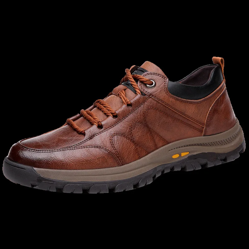 Новинка 2020 мужская повседневная обувь из искусственной кожи Мужская для спорта