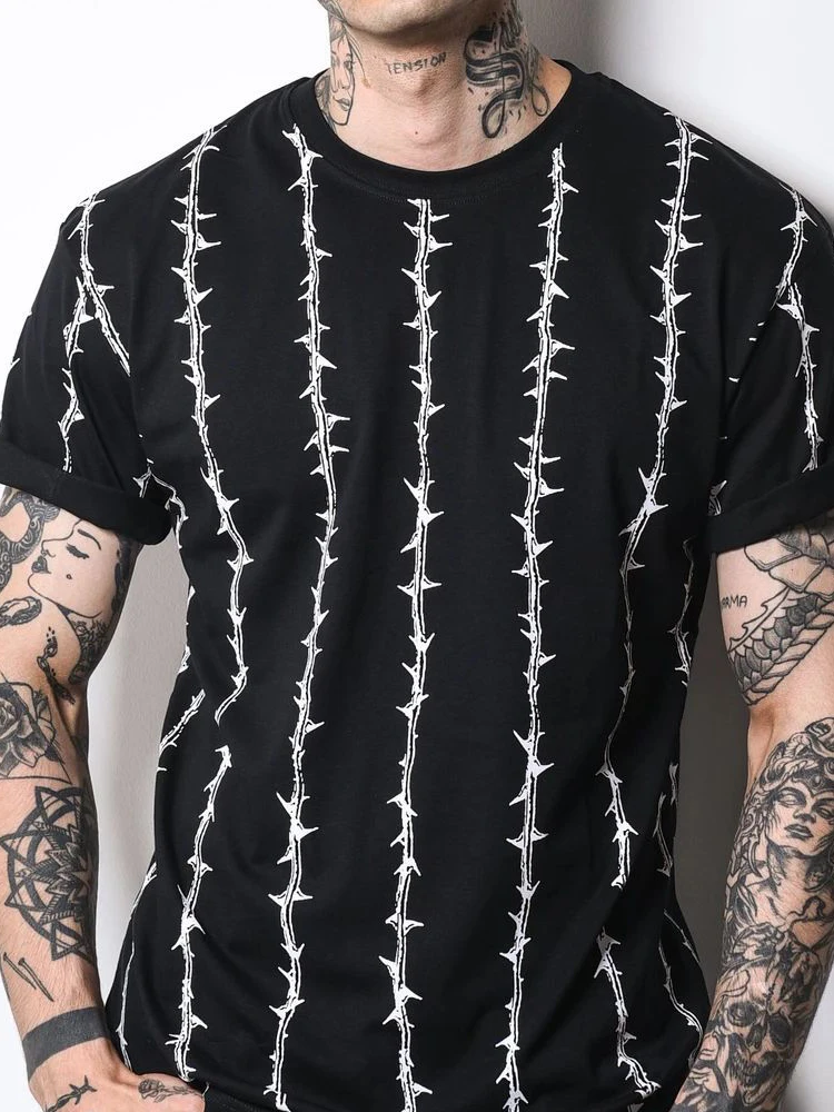 Мужская футболка 2020 летняя новая продукция Футболка полосатая рубашка короткий