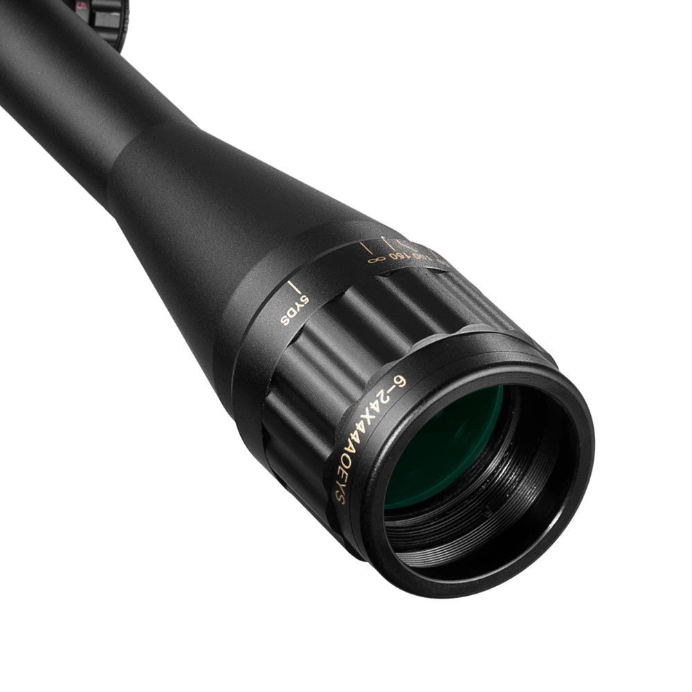 Тактический Диана 6 24X44 крест оптического прицел Красная Зеленая точка красной