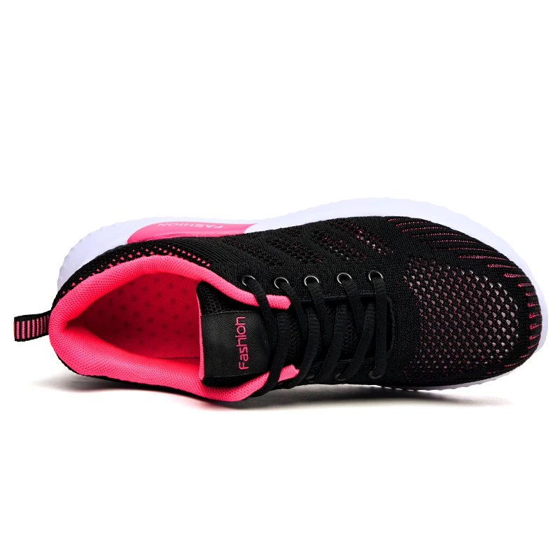Tenis Feminino 2021 Sneakers Women Tennis Shoes Fashion Breathable Casual Walking Woman Sneakers Lace-Up Lightweight Tenis Shoe