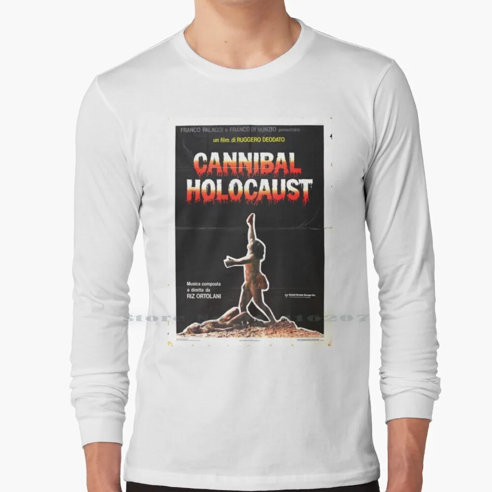 

Cannibal Holocaust Vintage Movie Poster T Shirt 100% Pure Cotton Vintage Movie Comedy Movie Movies Film Films 50s 60s 70s 80s